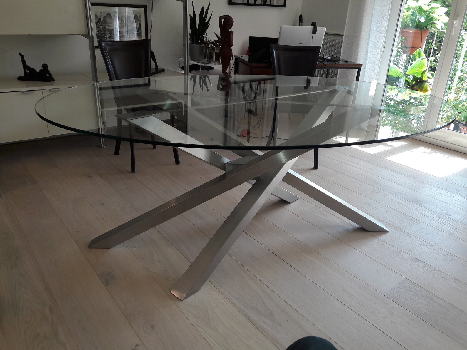 Table Base Industrial Table Base Additional Connecting Bars Etsy