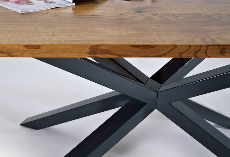 Table Base Spider Table Legs Dining Table Base Metal Base Etsy