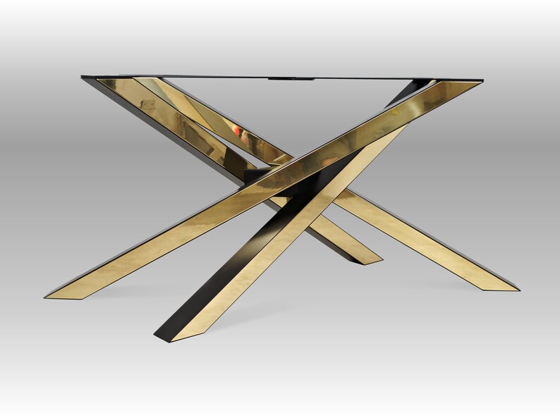 Brass Table Legs brass Brass Legs Additional Connecting Etsy UK