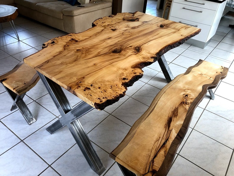 A true industrial design – metal X shape table  legs for table or desk. They perfect match to workstation, long home office table, walnut butcher block desk, live edge tabletop, epoxy river table, oak slab tabletop.