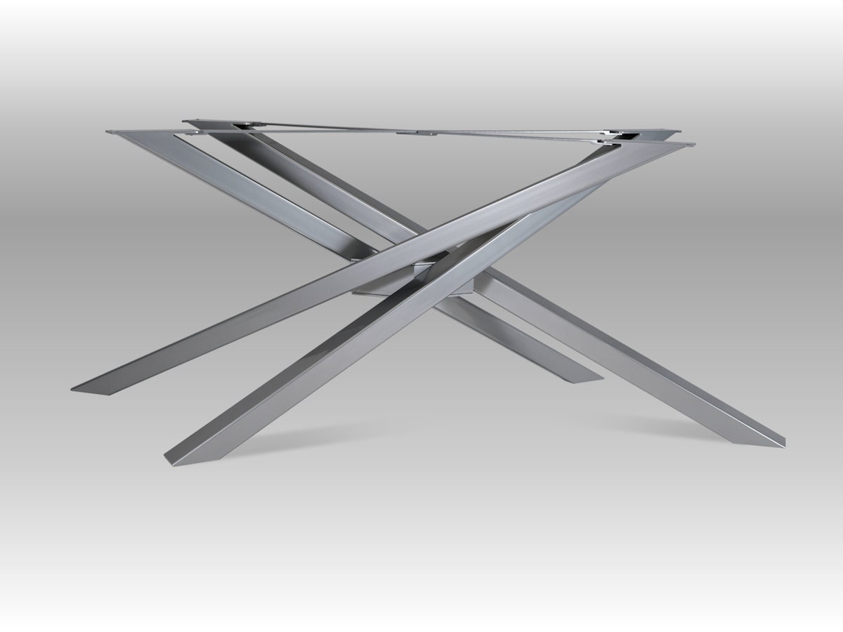 Table Base Metal Base For Marble table top Handmade Etsy