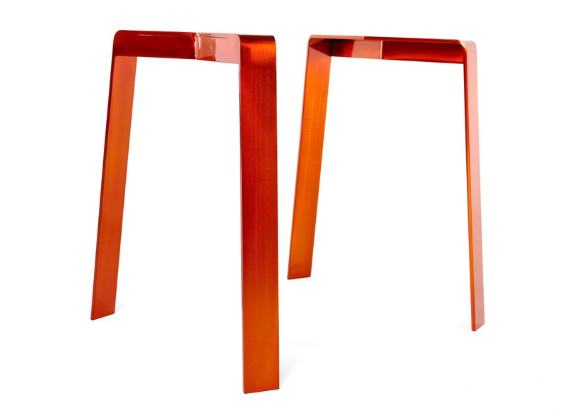 Metal Table Legs set2 , Dinning table legs , Steel table legs , Modern iron table legs, CLER image 2
