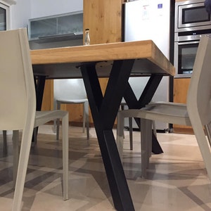 Table Legs, Metal Steel Legs, Industrial Table, DIY, Reclaimed Table, Set of 4, YES 80.60