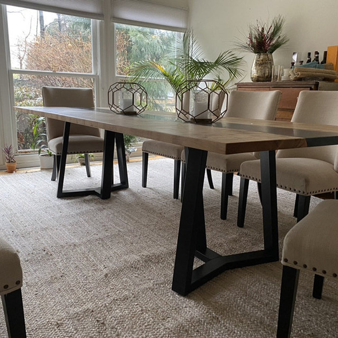 Table Legs, Dining Table Legs, Metal Desk Legs, Steel Table Leg, Custom