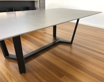 Dining Table, Metal Base, Table, Table Base, Handmade, Furniture, Modern Table Base, Metal Table Base, Dining Table Legs ALIS 60.40