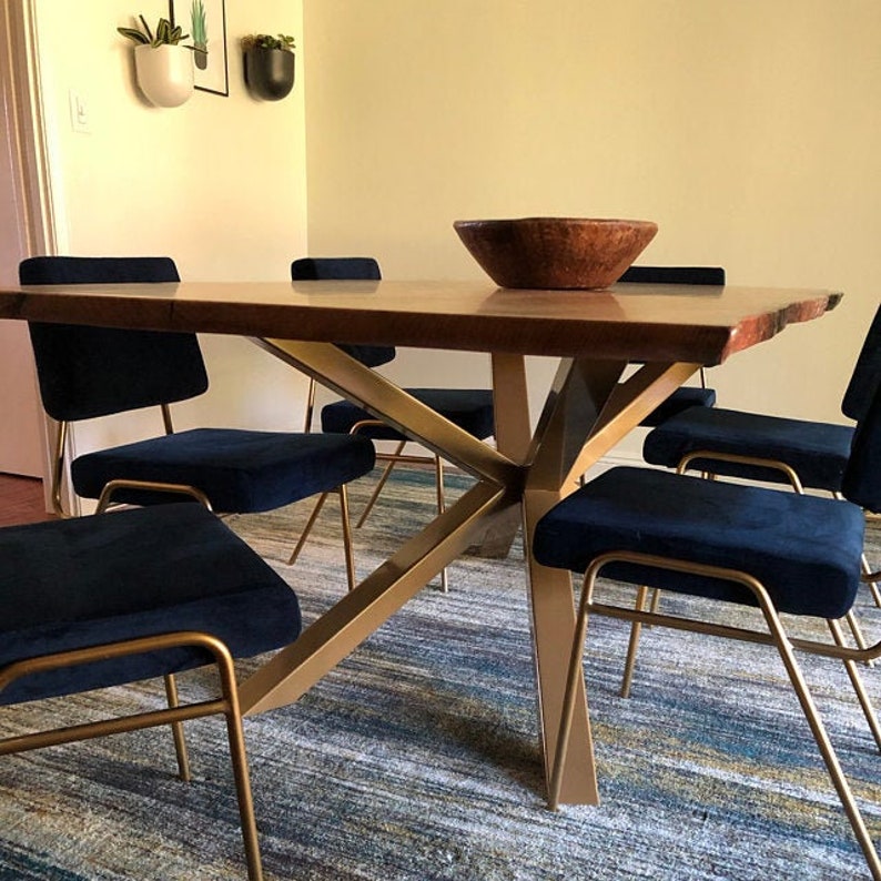 Table Base Spider Table Legs Dining Table Base Metal Base Etsy