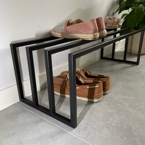 Metal Shoe Rack, Metal Shoe Industrial Metal, Rack For Gift,  Industrial Metal Shoe Rack