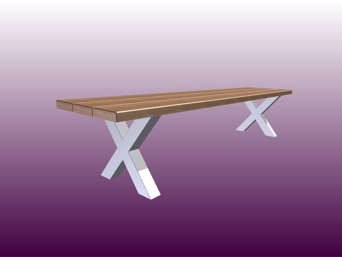 Metal Table Legs Bench Legs X Shape Legs Desk Legs Set of Etsy