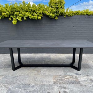 Dining Table, Metal Base, Table, Table Base, Handmade, Furniture, Modern Table Base, Metal Table Base, Dining Table Legs ALIS 60.40