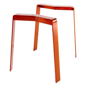 Home Office Modern Steel Desk Legs, Metal Table Legs, Dinning Table Legs, Steel Table Legs, Contemporary Flat Steel Furniture Legs, CLER