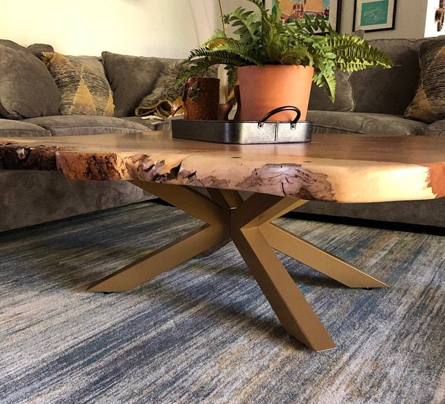 Metal Coffee Table Legs. Spider Steel Coffee Table Legs. Modern