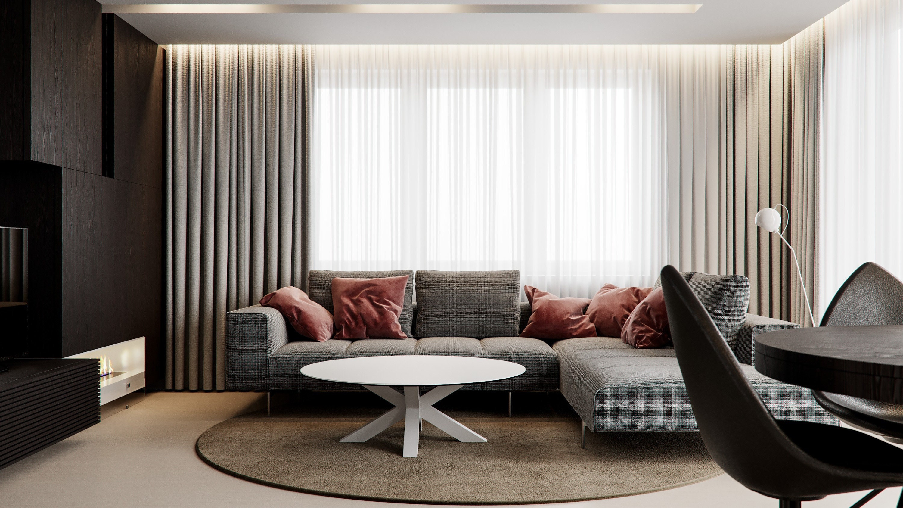 Table basse SPIDER, table basse ronde, table basse ronde, table basse en marbre, table basse XSAVI