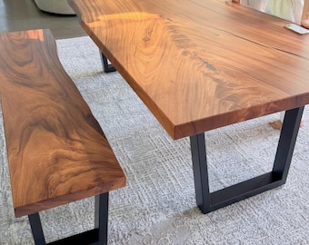 Metal Dining Table Legs, Modern Trapezoid Metal Desk Legs, Brushed Gold Table Legs Available, Kitchen Tbale Legs, Set of 2, VEXI 80.40