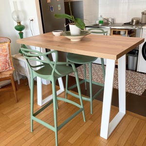 Trapezoid Table Legs, Bar Height Table legs , Dining Table Legs, Desk Legs, Metal Table Legs, Set of 2, VEX 80.20