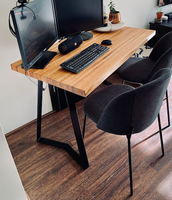 Trapezoid desk legs deals