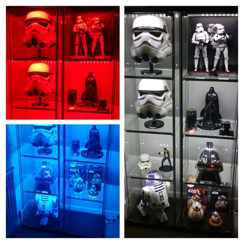 IKEA Detolf LEDs. Downlighter LED light kit designed Etsy