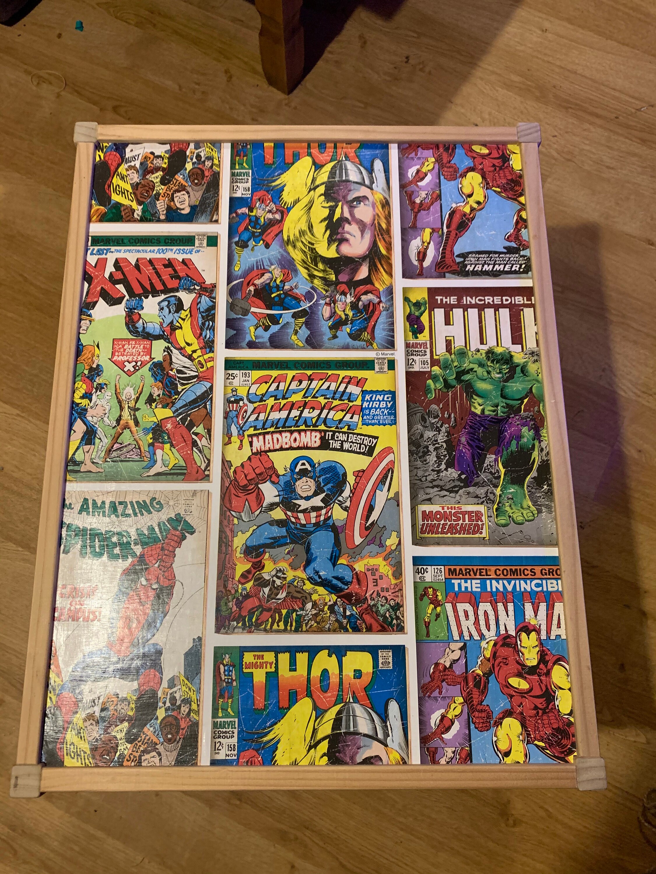 marvel kids table