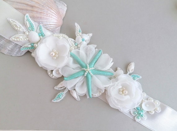 Bridal top sash etsy