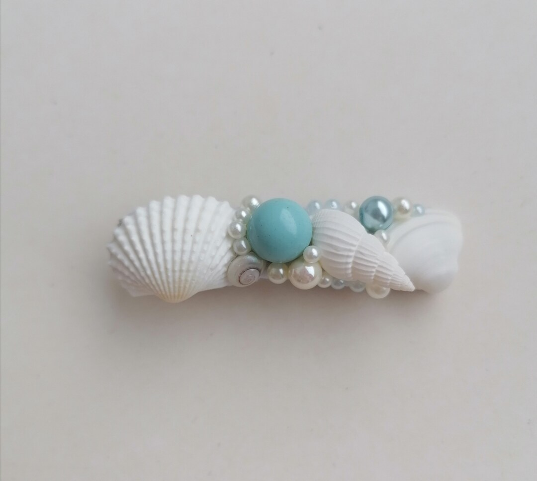 Seashell Hair Clip ,beach Hair Accessory,seashell Hair Accessories