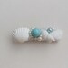 Brown - Handcrafted Seashell Hair Clip 02 main image 1