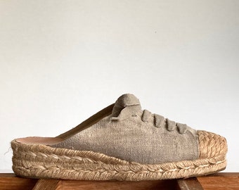 linen espadrilles