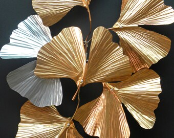 Wall Mounted Ginkgo Leaf