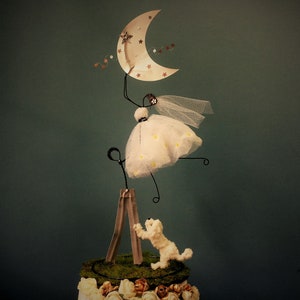 Custom wedding cake topper, Bride and groom figurine, Wedding cake decoration, Vintage bride and groom, Rustic wedding cake topper, Wedding