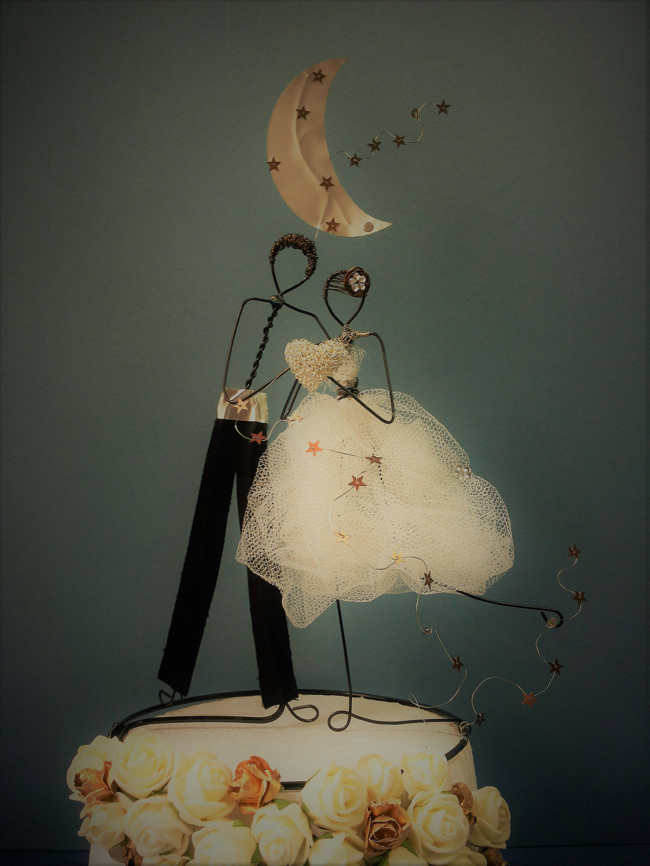 Wedding, Custom Wedding Cake Topper, Bride and Groom Topper, Cake ...