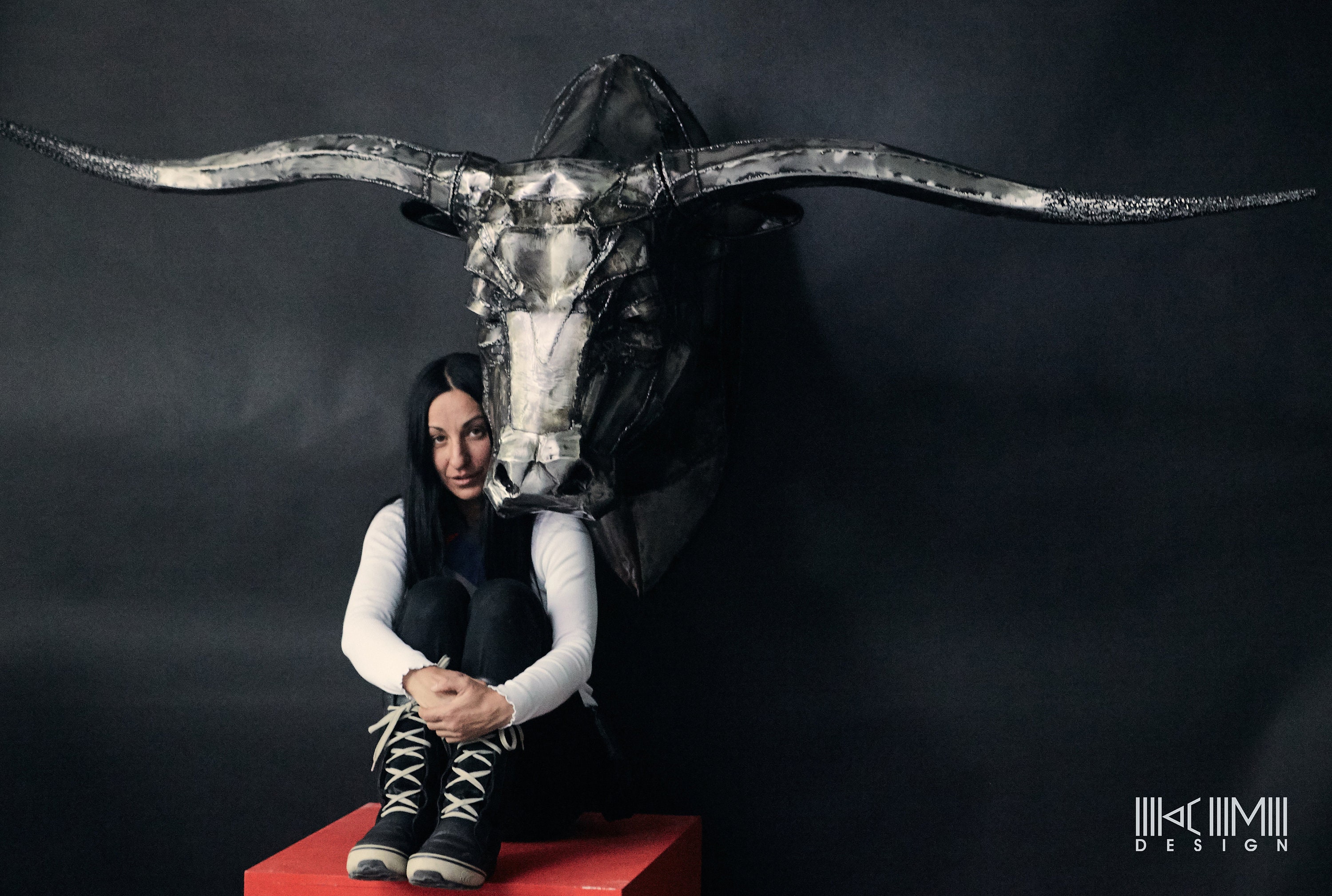 Bull Metal Wall Art Bull Sculpture Metal Sculpture Ranch Etsy