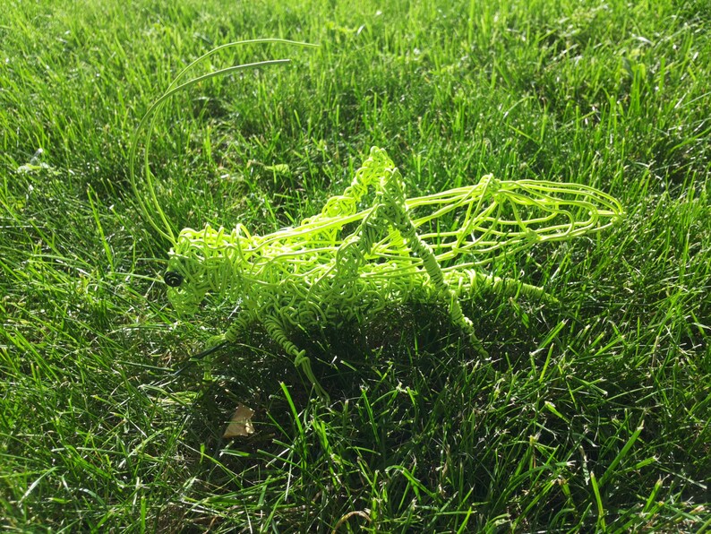 Wire Sculpture Floor Art Home Decor Stand Art Wire Art Etsy