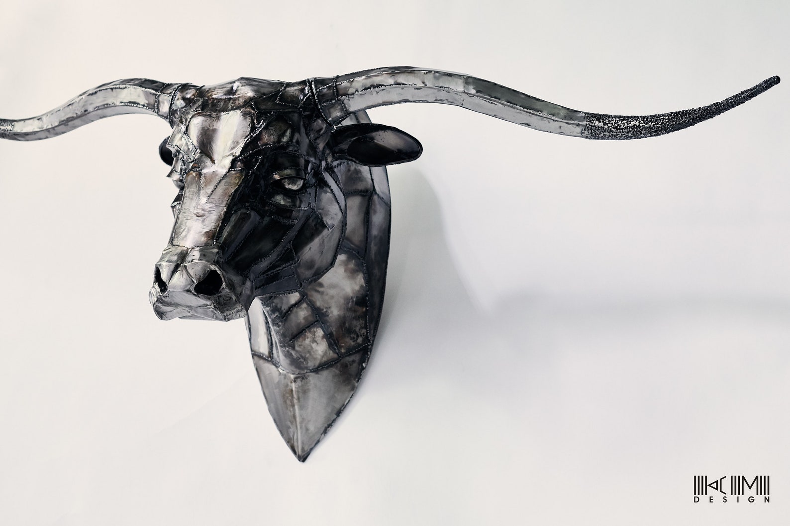 Bull Metal Wall Art Bull Sculpture Metal Sculpture Ranch Etsy