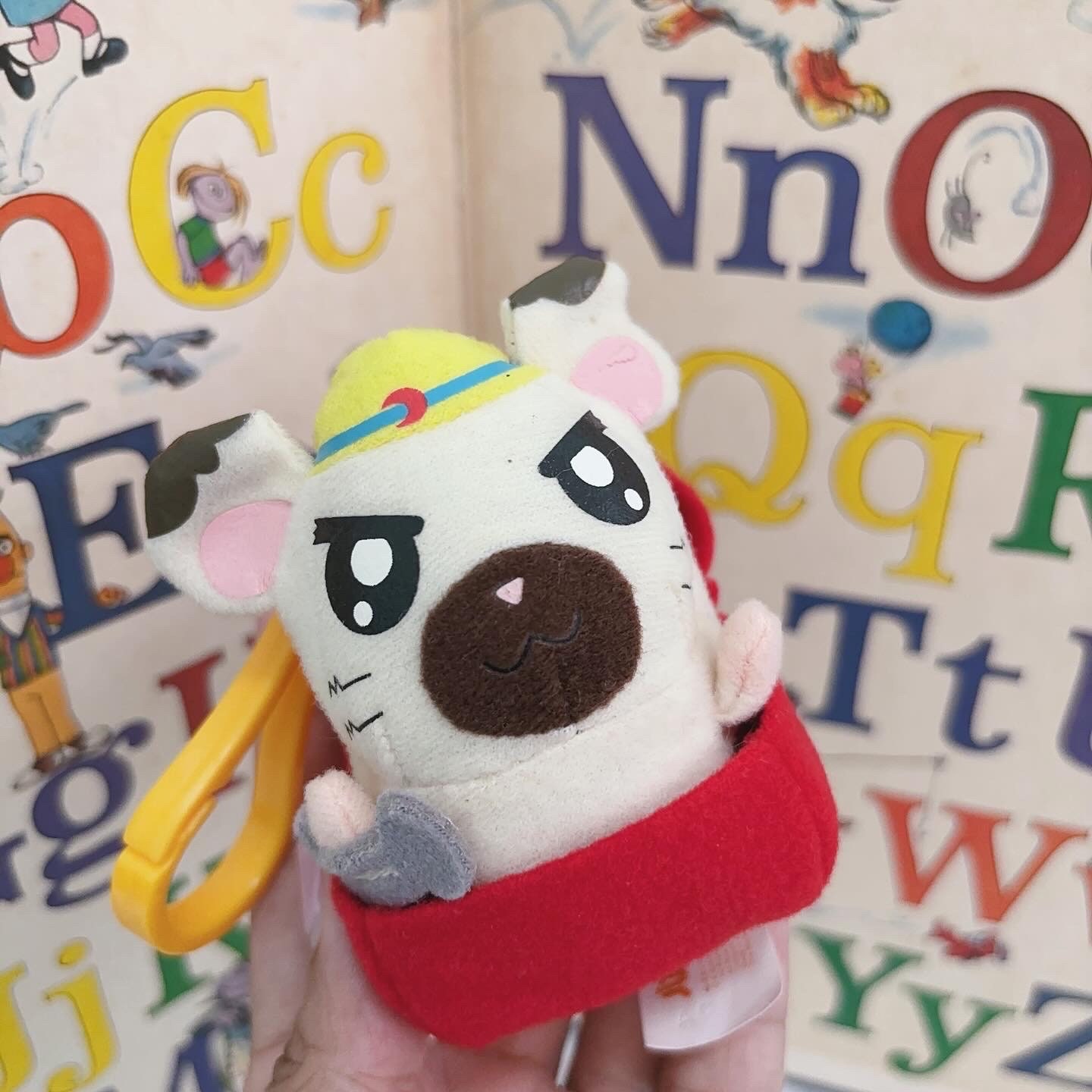 3 X Hamtaro Keychain / Hamtaro Vintage 2003 / Mcdonald's Toy