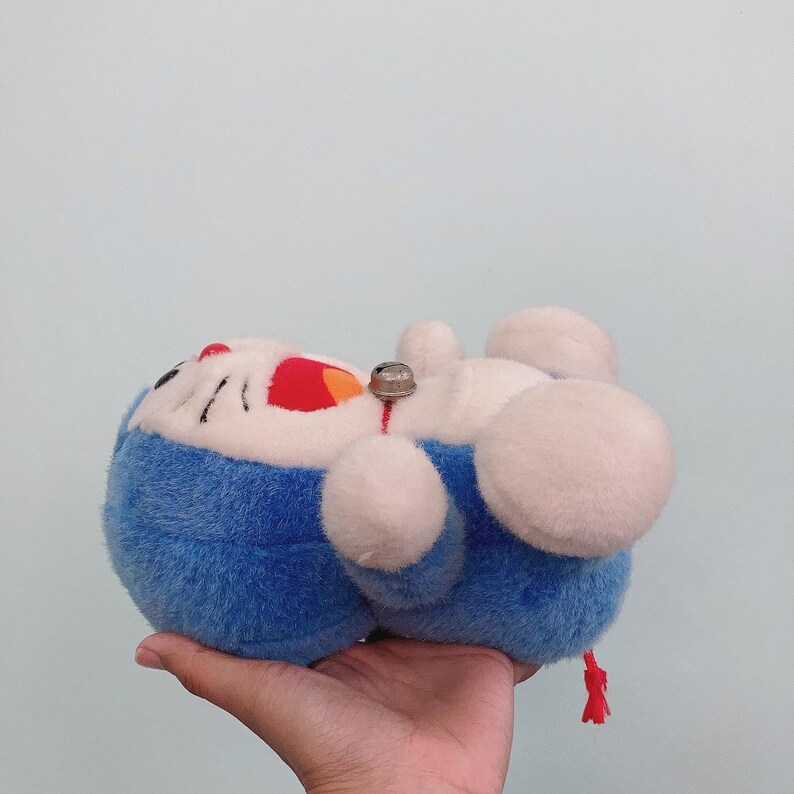 Vintage Plushie 1970 / Japan Blue Cat Plush / Anime Japan Doll / Cat Japan Vintage Toy Etsy