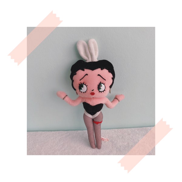 Betty Boop Vintage Plush 1997 / Betty Bunny Plushie