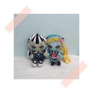 2 x Monster High Plushie / Girl Monster toy