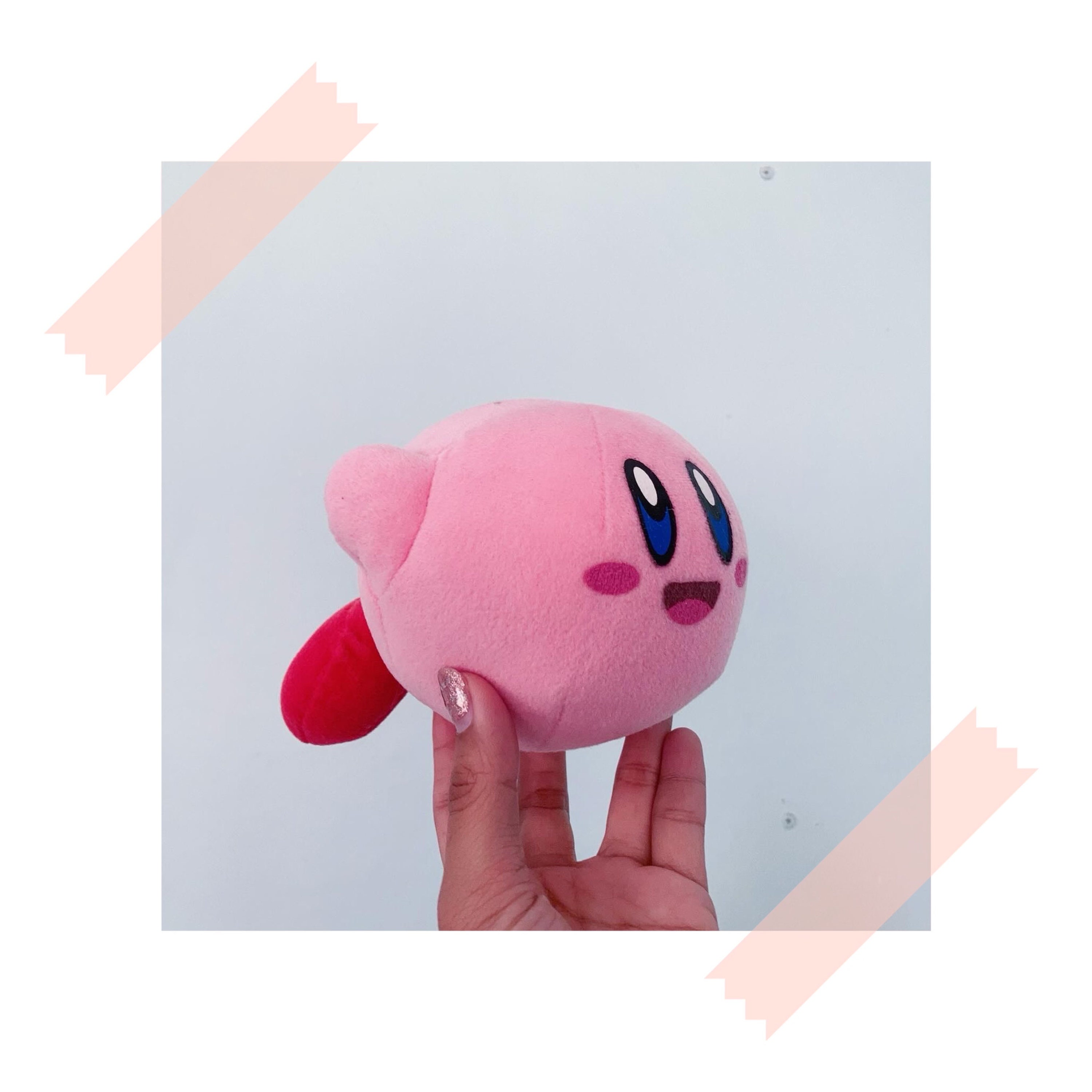 Kirby Peluche Kirby de 12 cm ROSA 1 ud. oso de fresa Electrónica