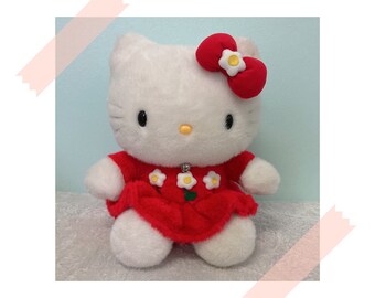 Rare Hello Kitty × vivitix 2000s Ring Heart Retro Vintage Sanrio Japan