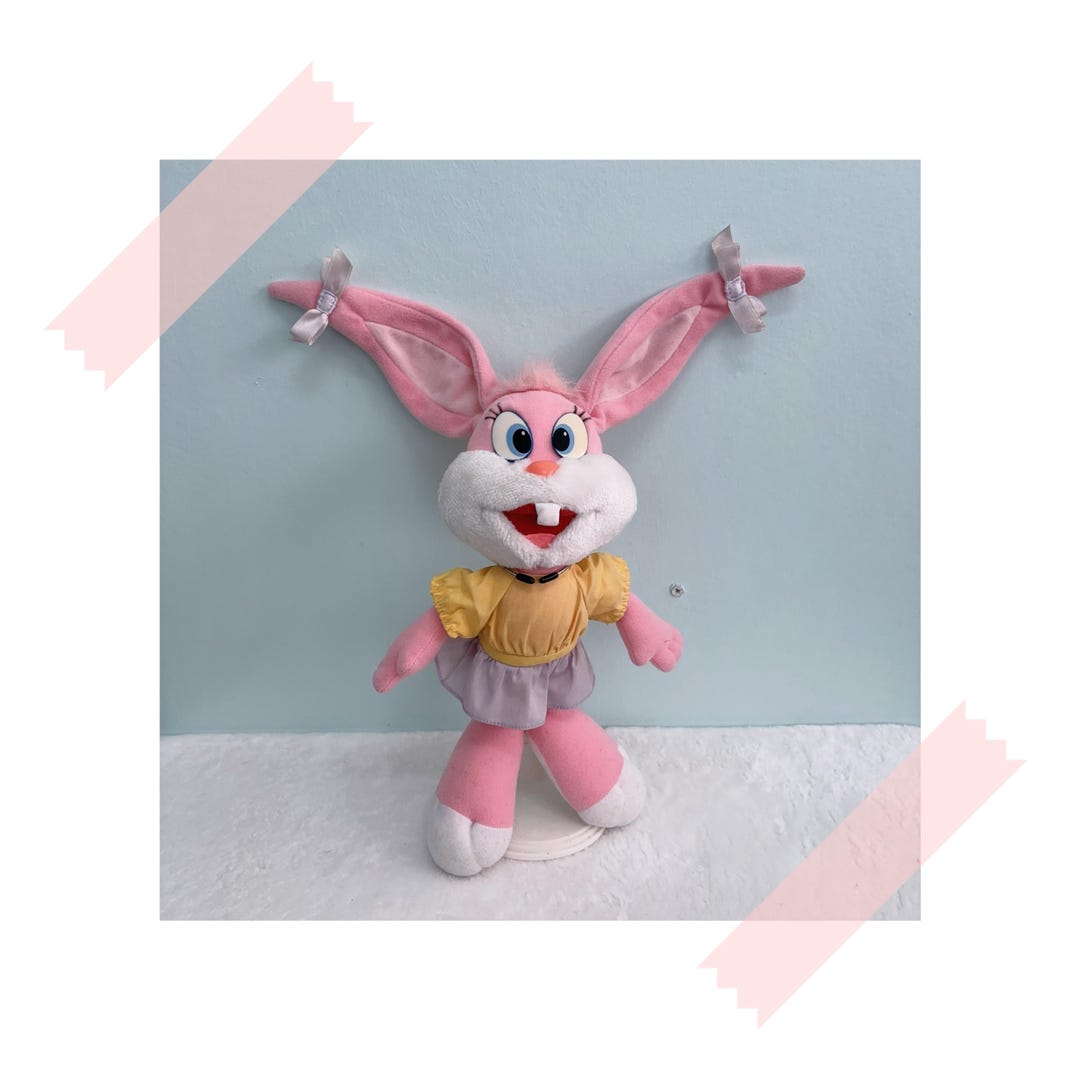 Tiny Toon Adventures / Babs Bunny Plushie / Warner Bros Vintage Plush ...