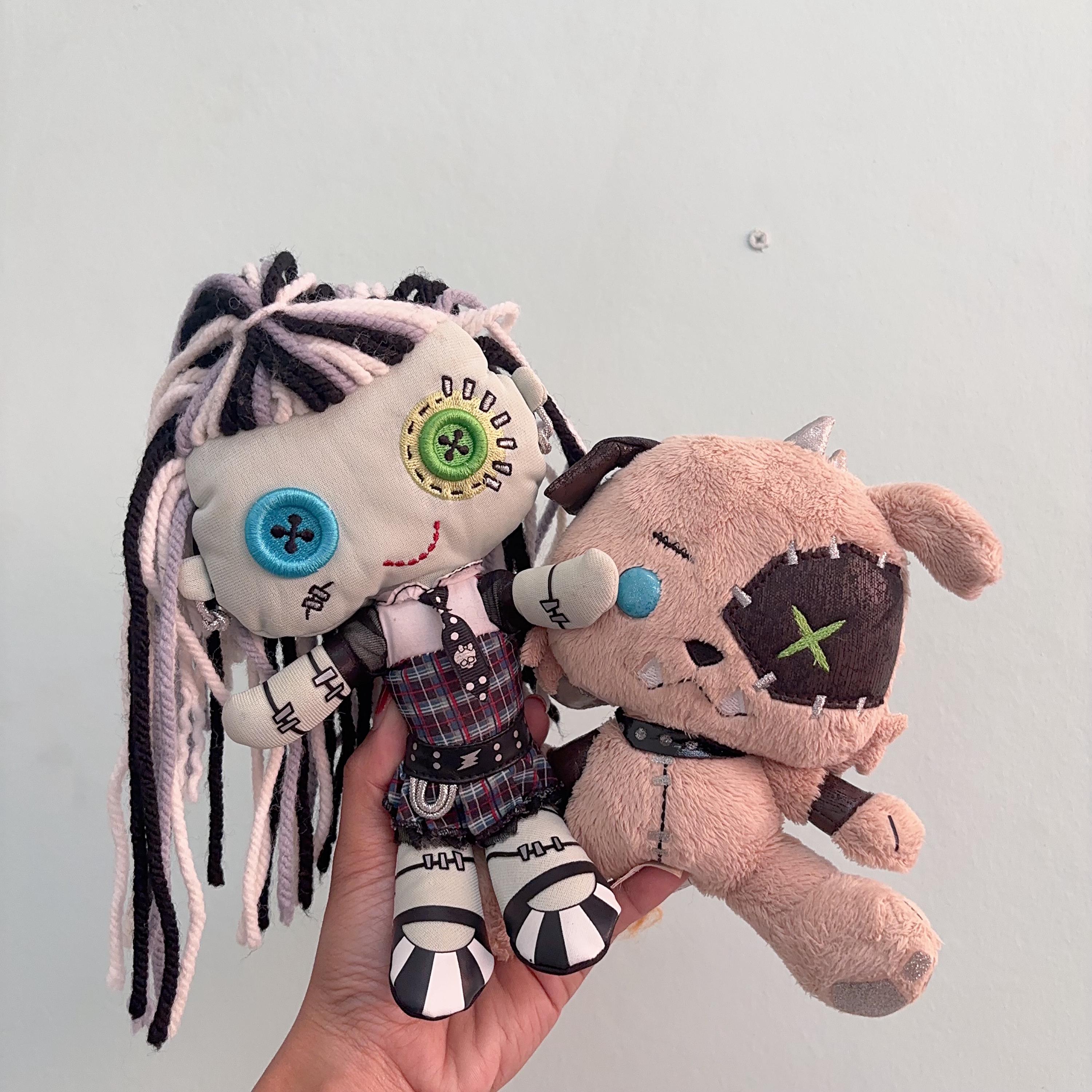 モンスターハイ ぬいぐるみ フランキー スタインとワッツィット ペット