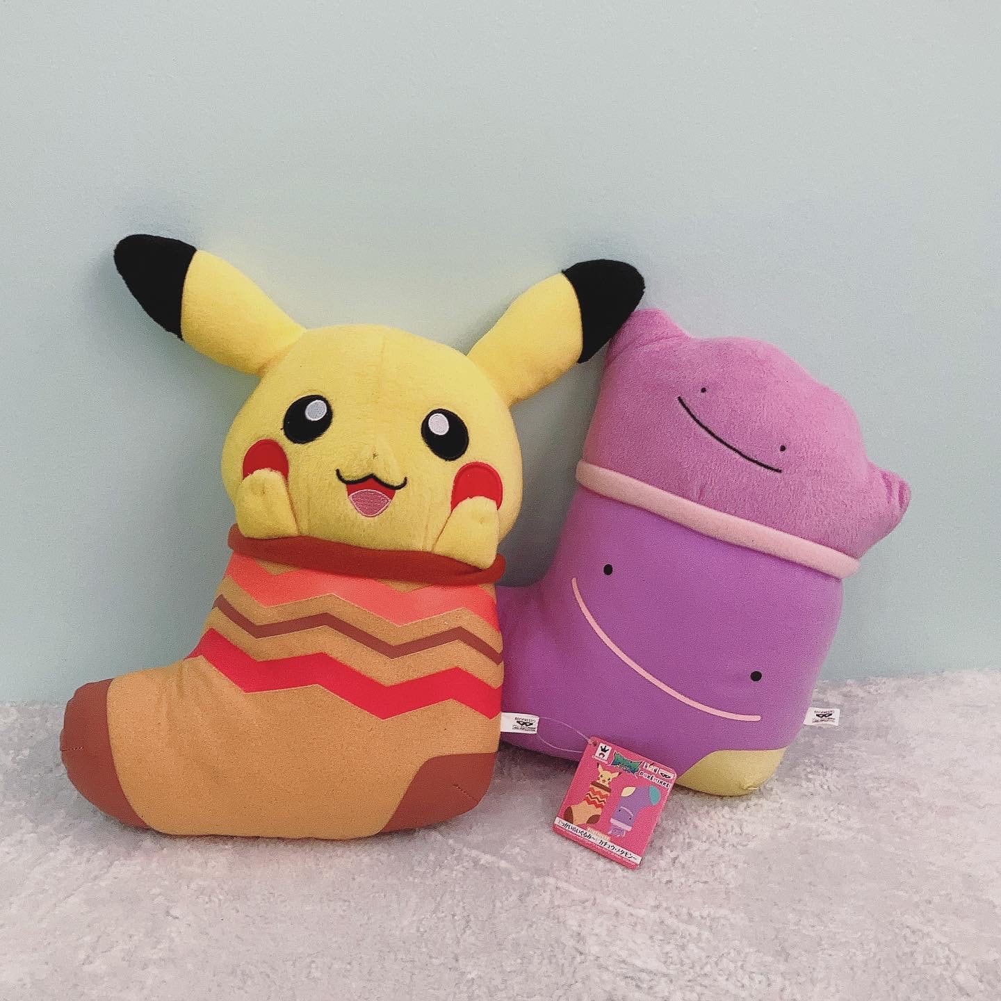 Banpresto Pokémon XY&Z Ditto Transformation - PIKACHU 5 Inch Plush Doll  (36410)