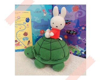 Miffy & Friend Vintage Plushie: Japan Rabbit Stuffed Toy