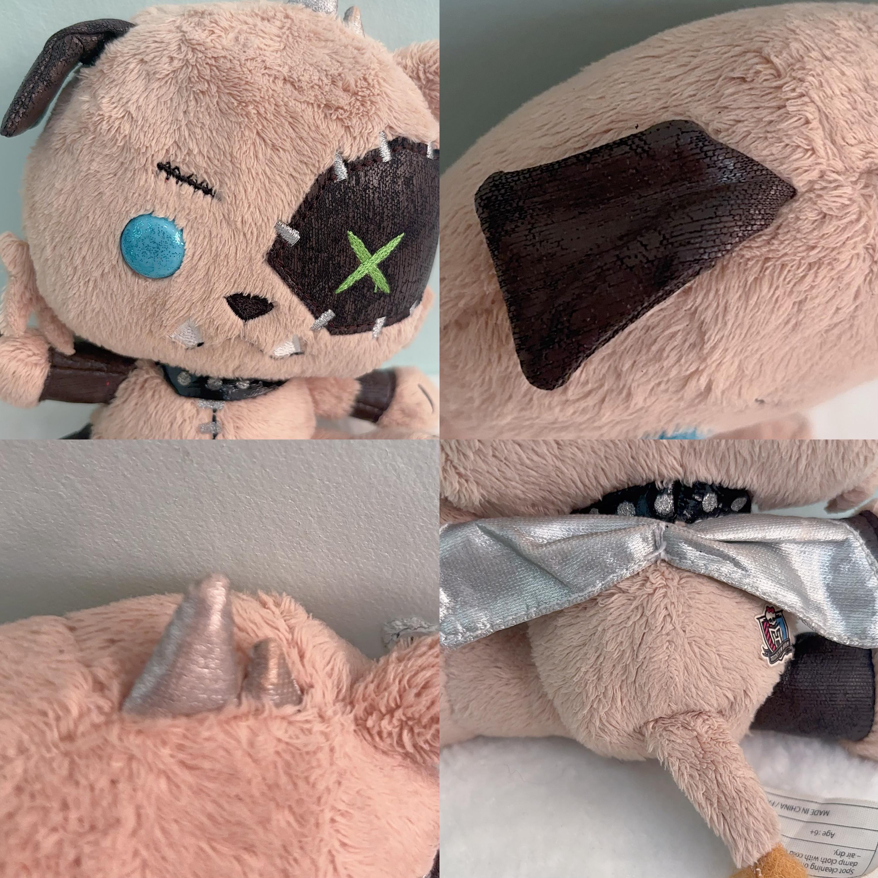 モンスターハイ ぬいぐるみ フランキー スタインとワッツィット ペット