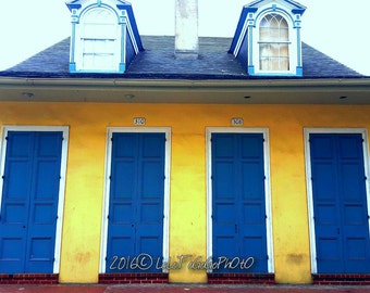 New Orleans House, New Orleans Art, New Orleans Photography, Architecture, French Quarter House, French Quarter Art, French Quarter Photo