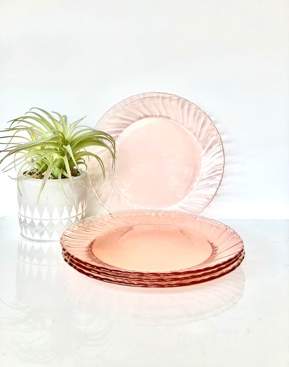 Pink Glass Vintagelaneshop