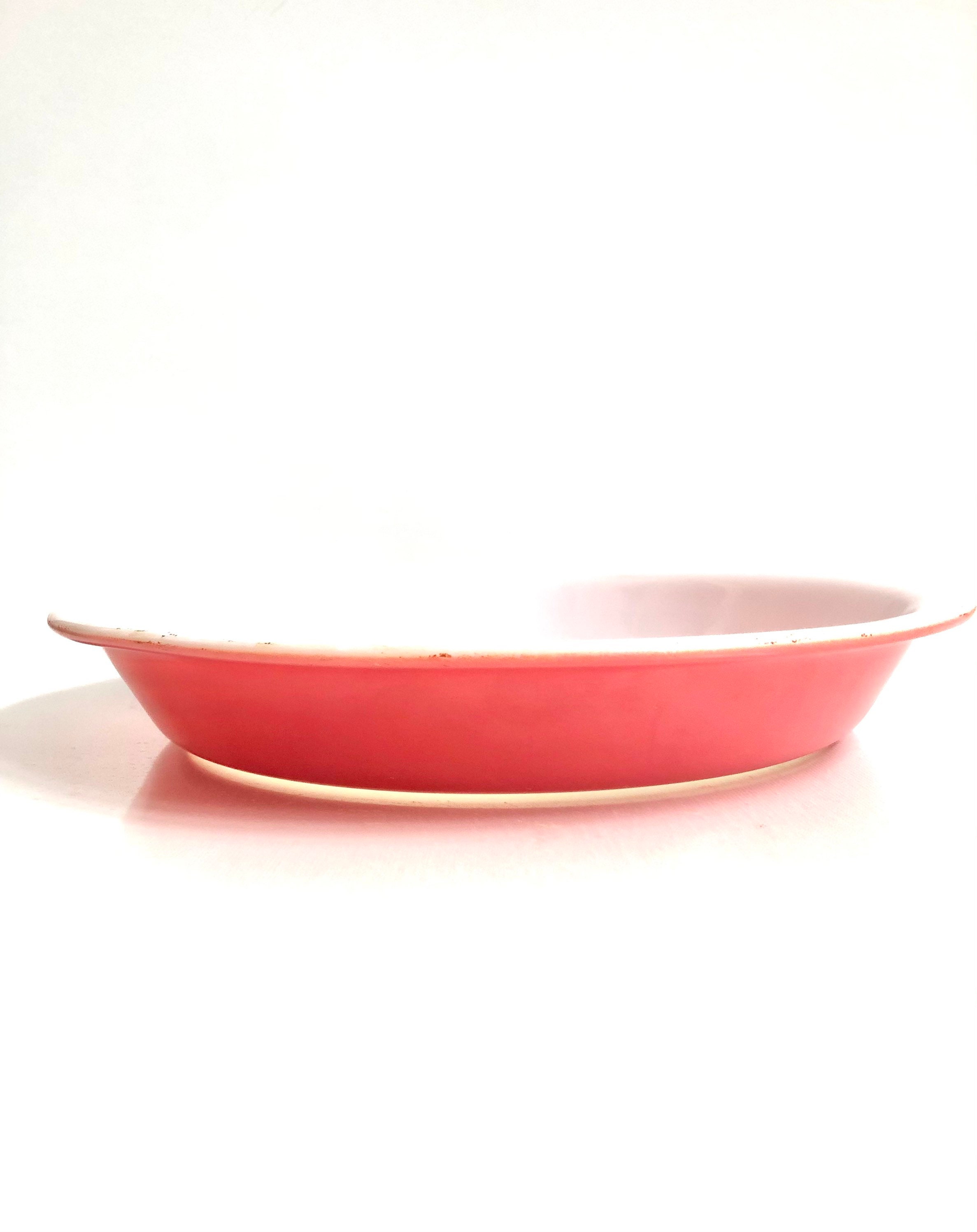 Pink pyrex 2025 pie plate