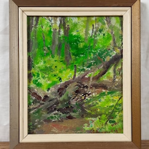 Pintura a óleo original, artista ucraniano Voloshin, Paisagem, Pintura Vintage, Belas Artes Europeias, Única