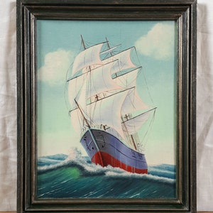 Pintura a óleo original, artista ucraniano Marchenko, pintura vintage, belas artes europeias, única