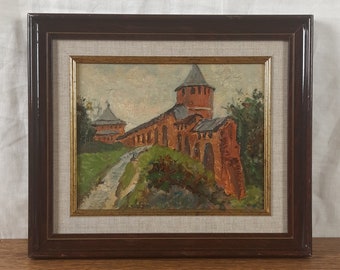 Ukrainische Landschaft, Ölgemälde, Ukrainische Landschaft