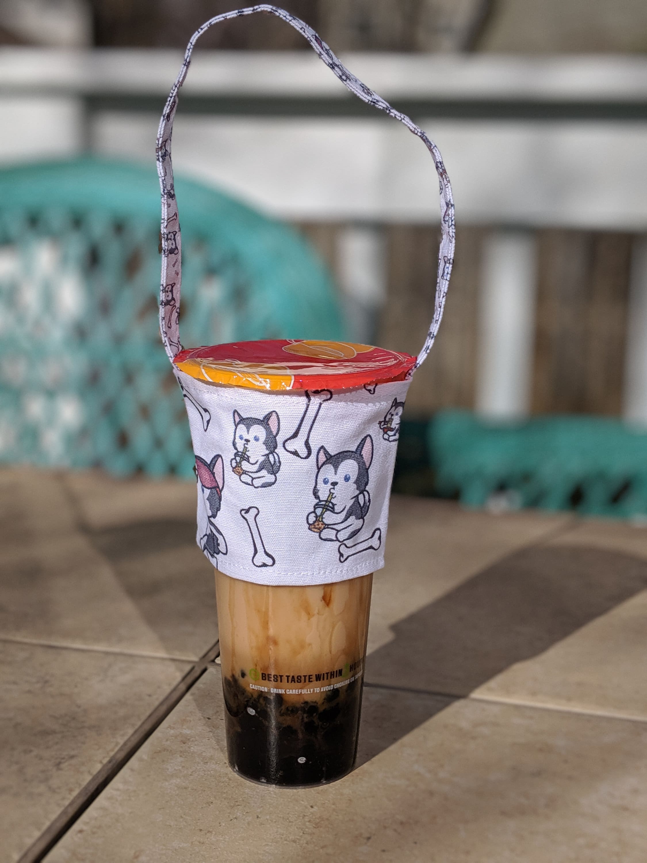 Boba Carrier Boba Holder Bubble Tea Carrier White Etsy Singapore