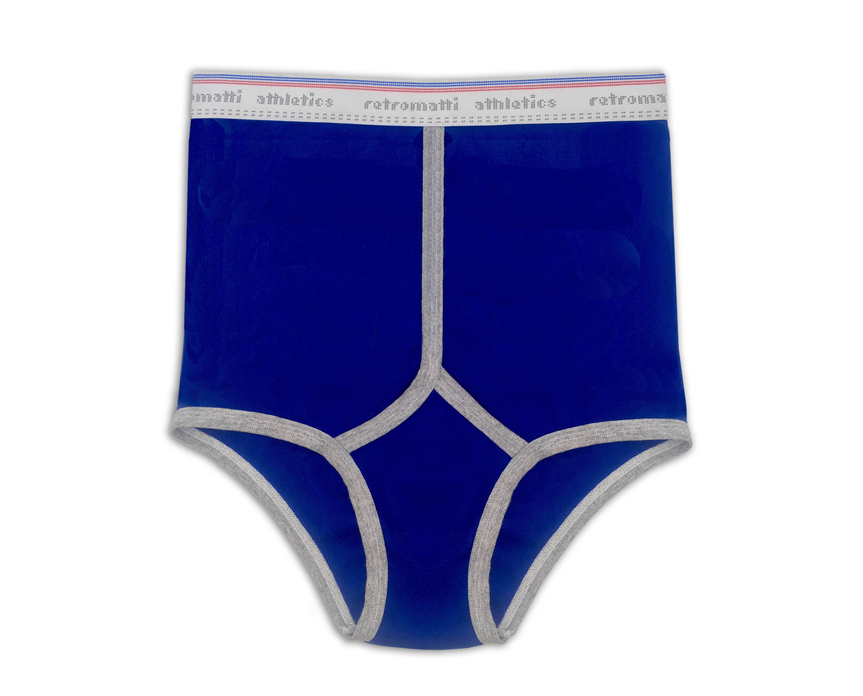 Royal Blue & Gray Super High Waist Retro Briefs new jockey Etsy
